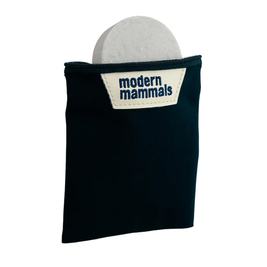 Modern Mammals Light Shampoo Bar front view showing minimalist design for daily wash.