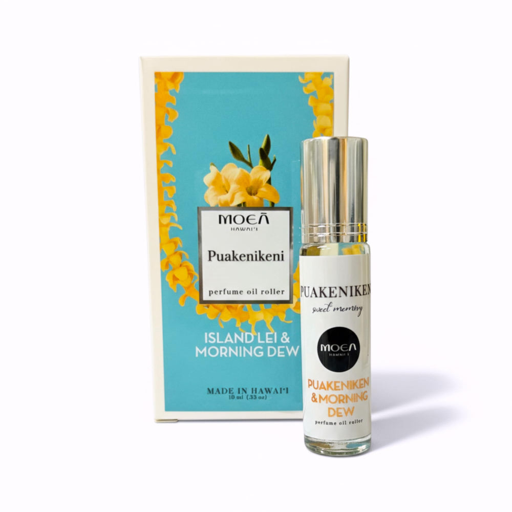 MOEA HAWAII Puakenikeni roller—dreams of blossoms and morning scent for all-day tropical vibes