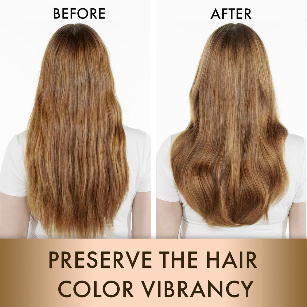 MOEHAIR Color Alive Shampoo ingredients avocado oil nourish scalp and strands.