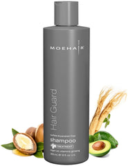 MOEHAIR Hair Guard Shampoo bottle for easy daily cleansing and even application.