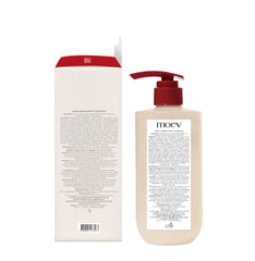 Eco-friendly packaging cues for MOEV ANNURCATIN hair care