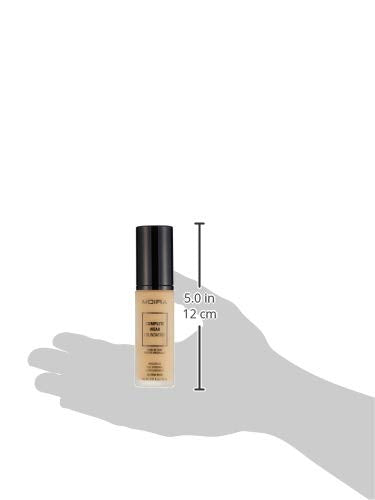 Moira Complete Wear Foundation 325 True Beige packaging highlights clean, cruelty-free beauty.