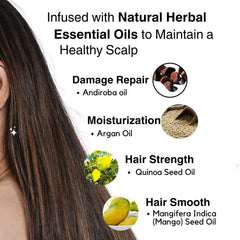 Moist Diane argan oil droplets highlight deep conditioning