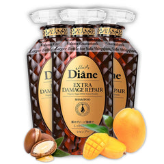 Moist Diane sulfate-free shampoo bottle front view for damaged and color-treated hair