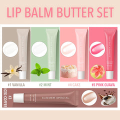 MoJinYuPm cake lip balm offers rosy nude shade with comfortable wear