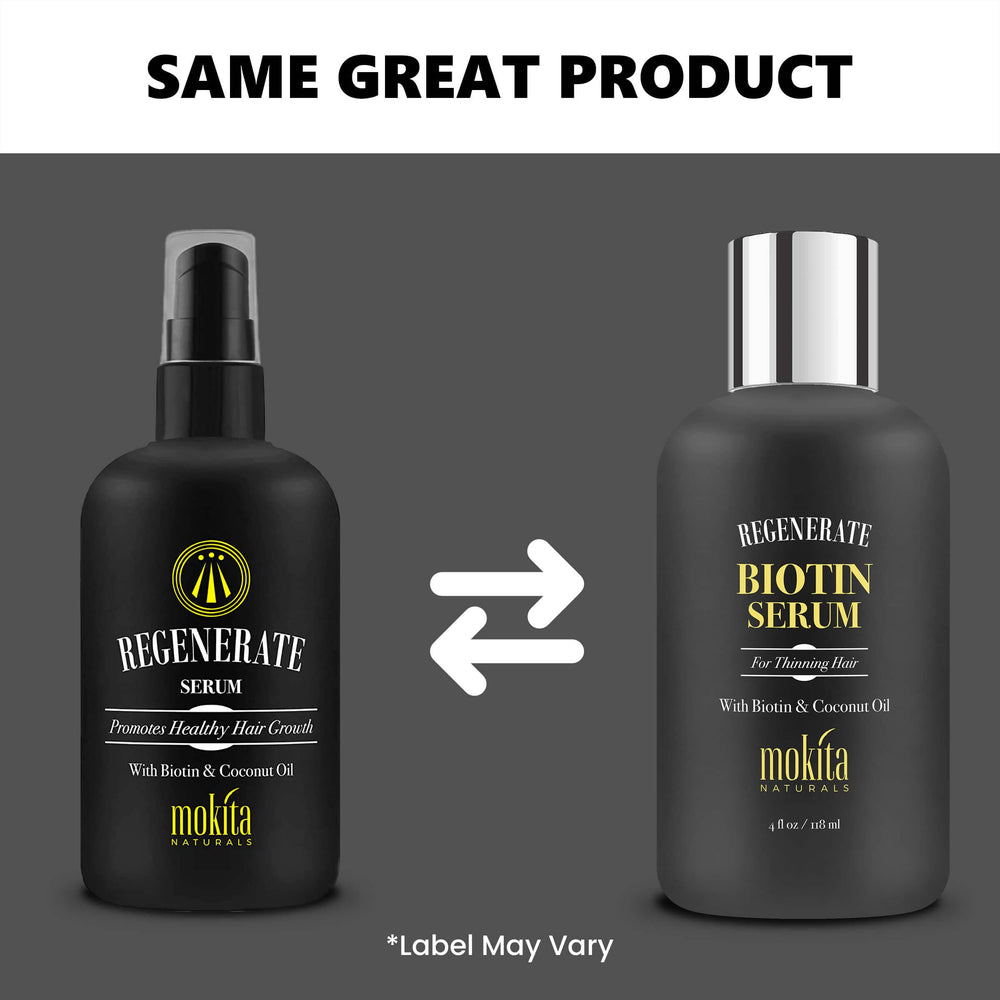 Mokita Naturals bottle with clear label communicates simple daily use.