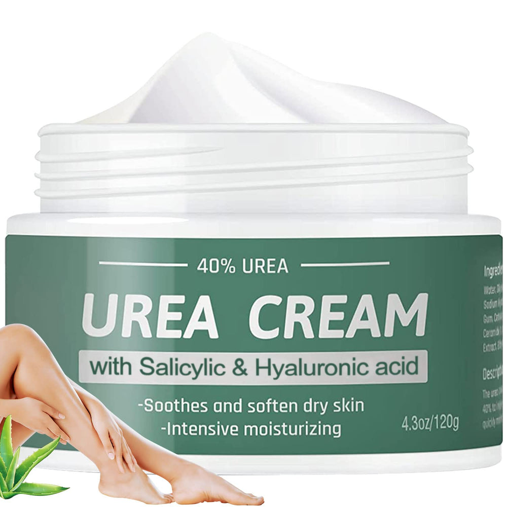 MOKYDUO Urea 40% foot cream jar relieves dry, rough skin.