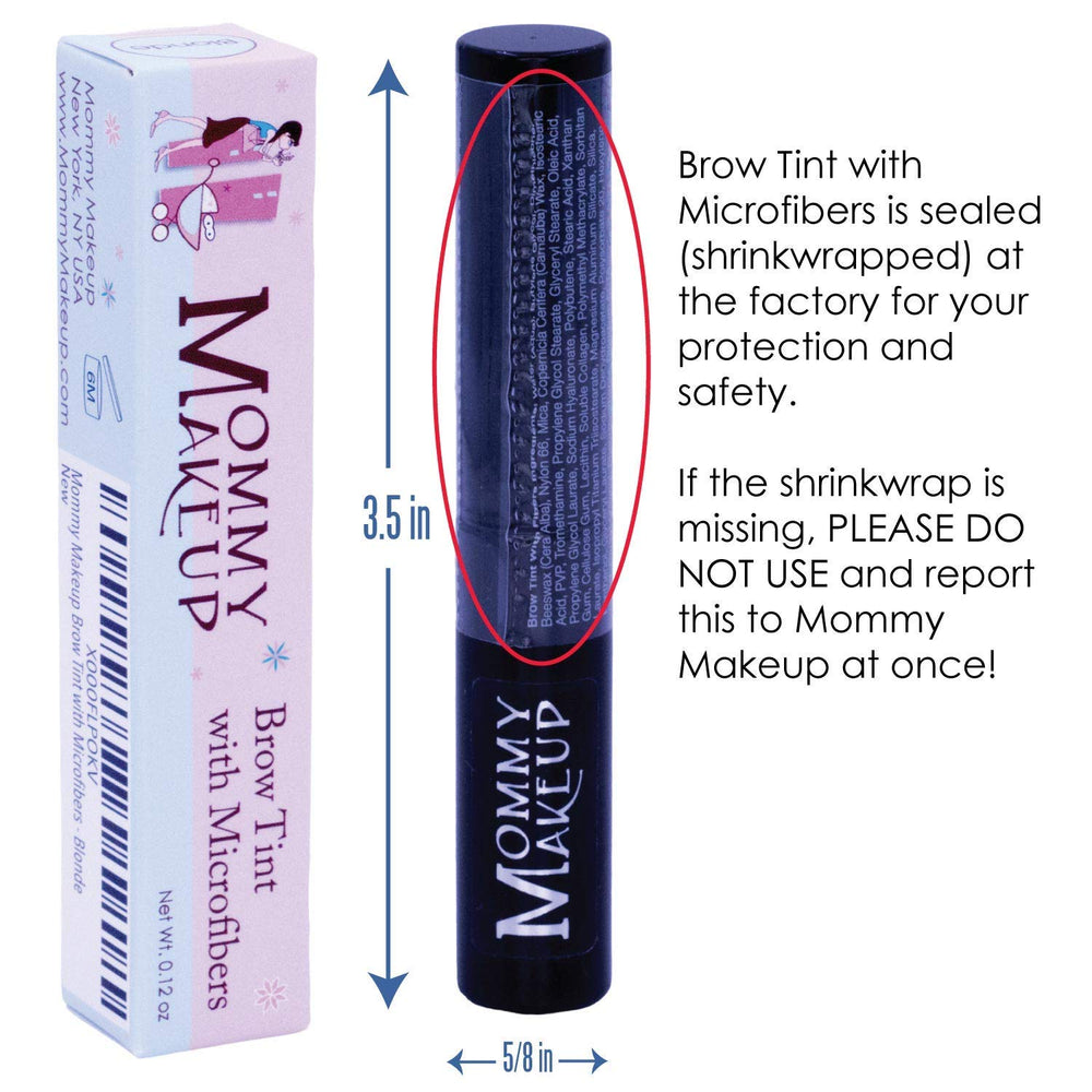 Nighttime removal of Mommy Makeup Brow Tint with cleanser after a long day.