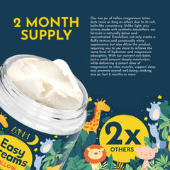 Made in the USA label for Mommy's Natural Helpers magnesium lotion