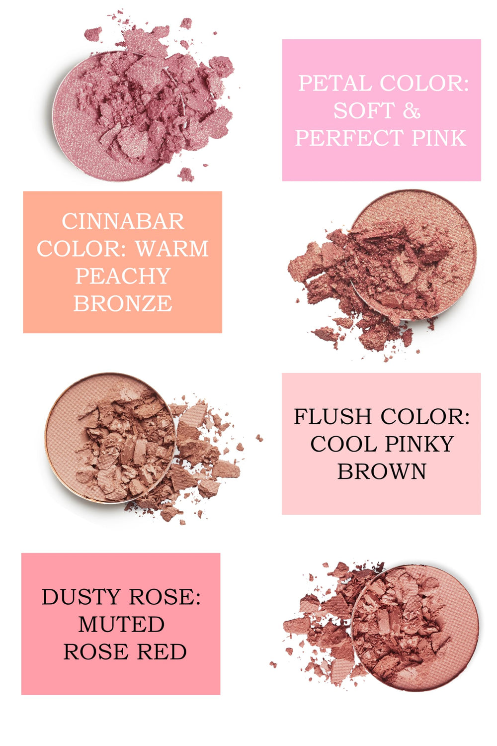 Mom's Secret Flush color blush swatch showing cool pink-brown tone