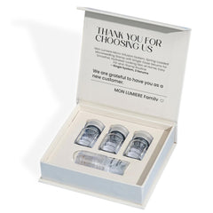 Mon Lumière stamp application for precise at-home micro-infusion with a spa-like feel.