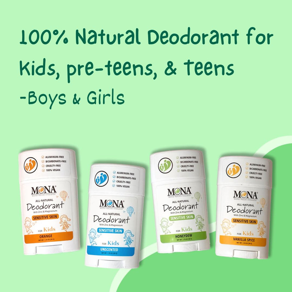 MONA honeydew-kid deodorant back-to-school essentials in compact sticks