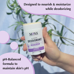 MONA travel-size deodorant pack for on-the-go freshness