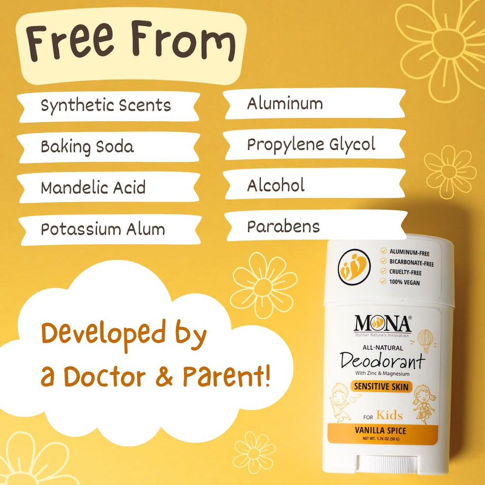 Handmade in Massachusetts MONA deodorant crafted in small batches