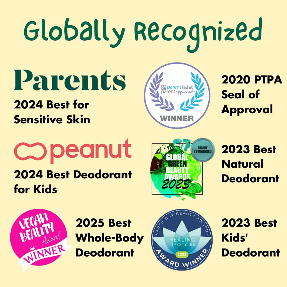 Kids-friendly vanilla spice scent for daily freshness