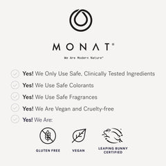 MONAT Advanced Hydrating Shampoo packaging shown for easy daily use