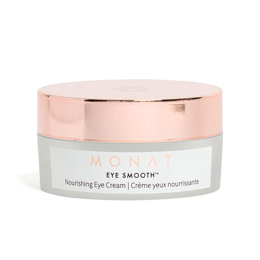 MONAT Eye Smooth bottle close-up showing premium packaging and hydrating appeal.