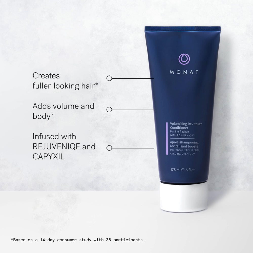 MONAT REJUVENIQE close-up shows nourished shine