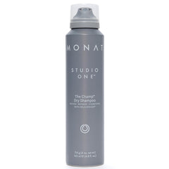 MONAT Studio One The Champ bottle pour showing instant oil absorption between washes
