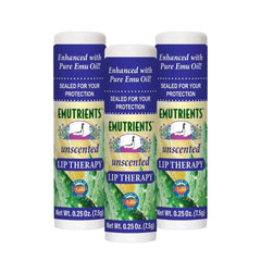 Montana Emu Ranch Lip Therapy balm packshot, unscented and moisturizing