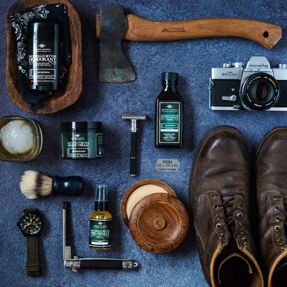 Montana Natural Shave Co. Two-pack outer carton image.