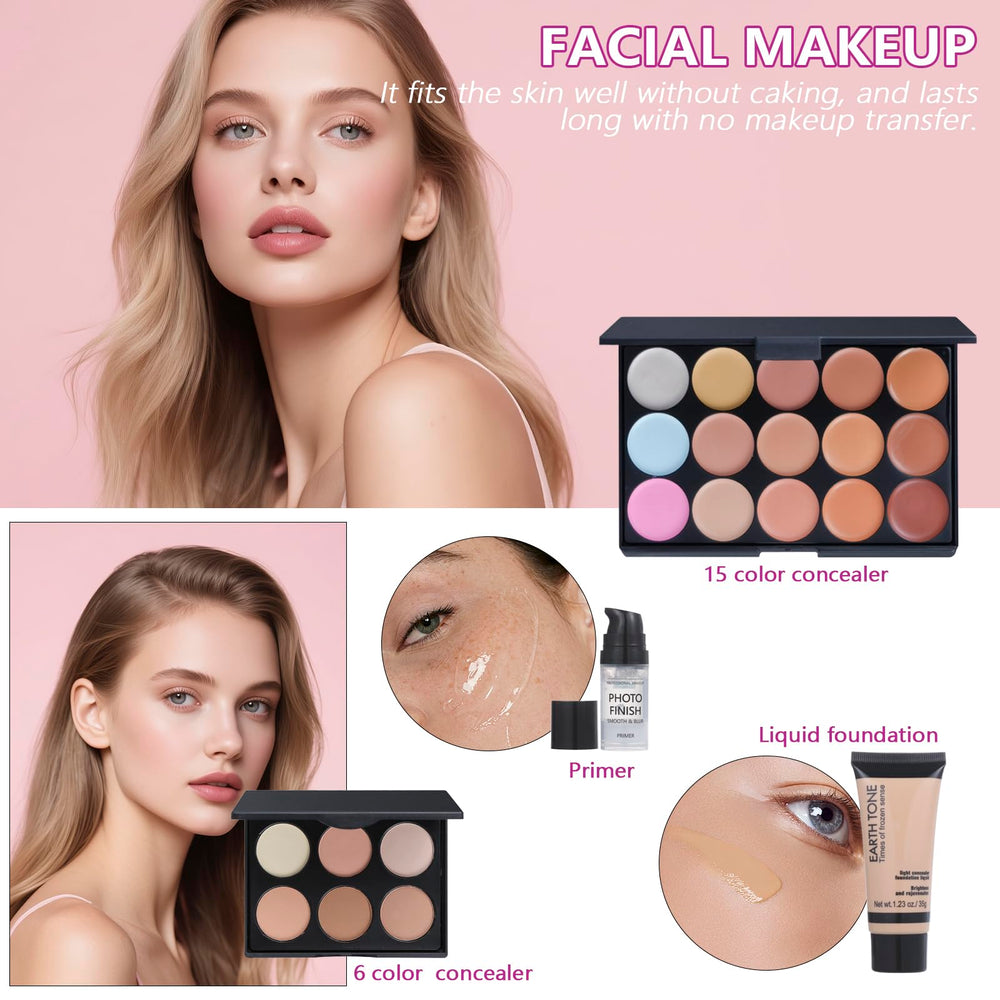 Moobirlet professional makeup brushes for precise application.