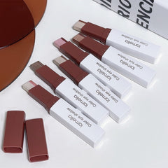 MooGlamor retractable eyeshadow stick with a slider design for precise, portable application.