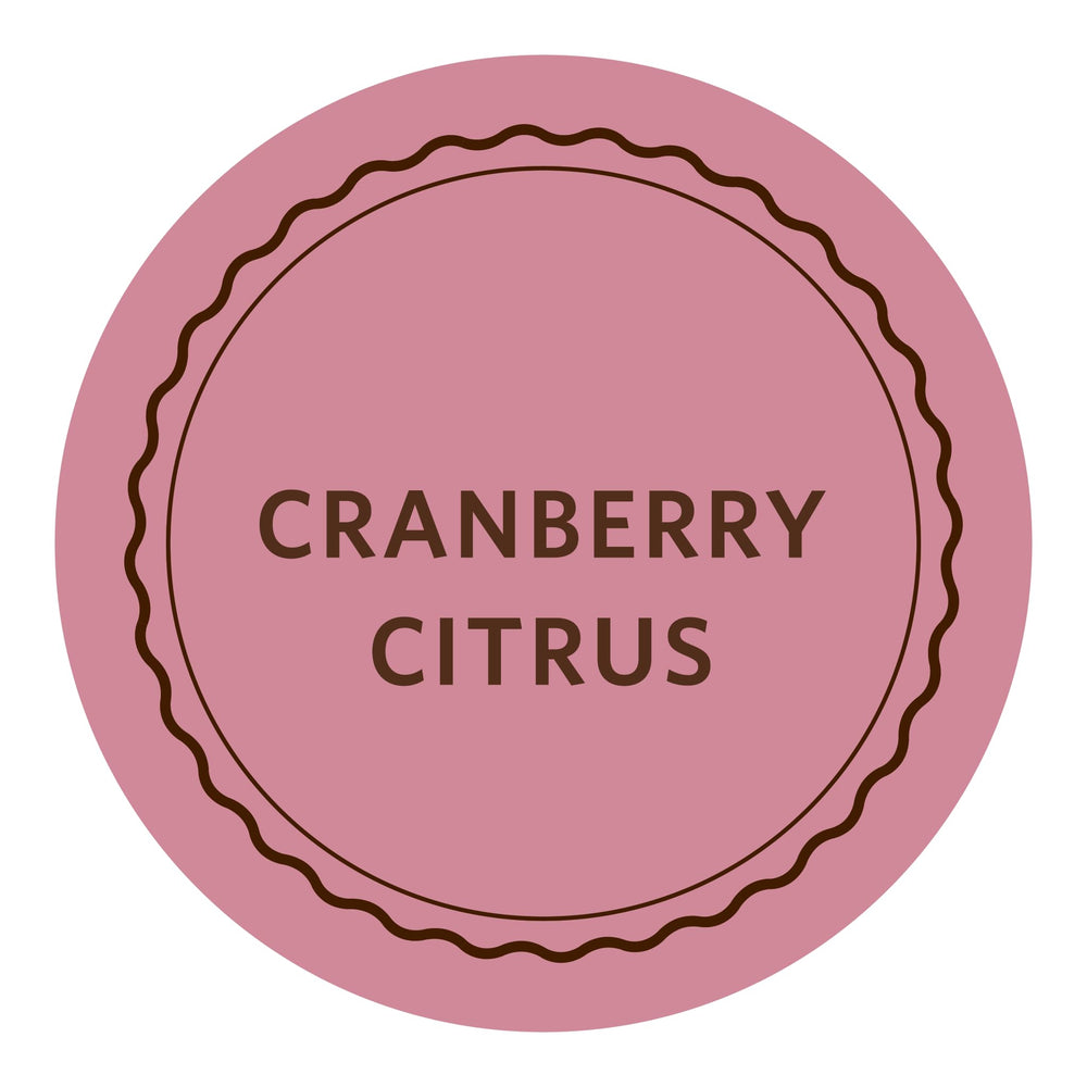 Moon Valley Organics Cranberry Citrus scent fills the bathroom during handwashing
