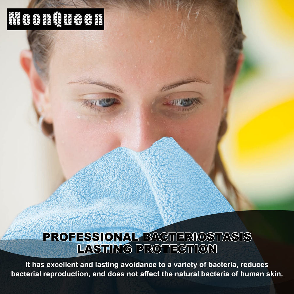 MOONQUEEN hypoallergenic skin-friendly cloths reduce irritation during cleansing