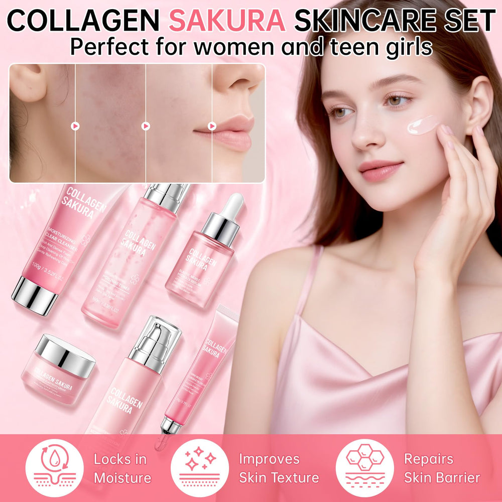 Mopayzer Collagen Sakura lotion: light moisture for daily glow