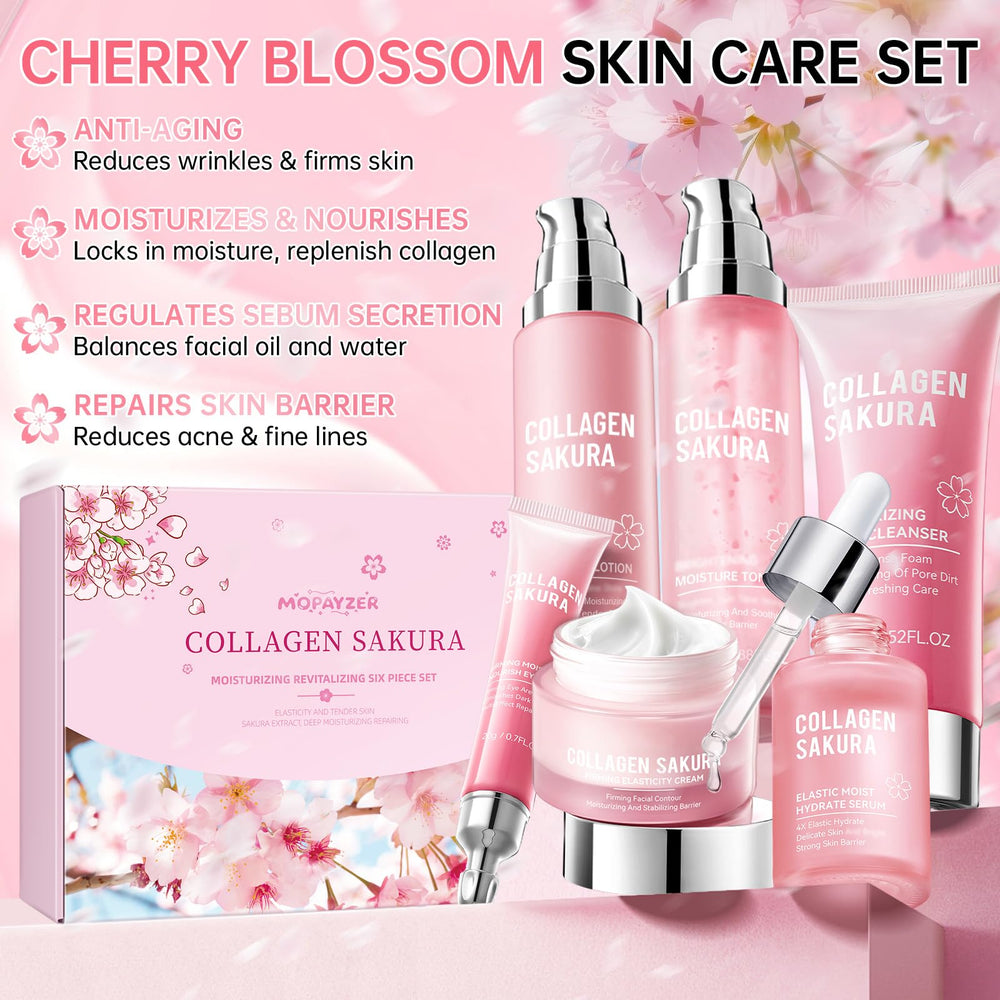 Mopayzer Collagen Sakura serum: luminous hydration and brightness