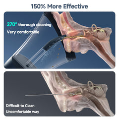Morfone four-mode ear cleaner enables tailored cleaning sessions for different needs.