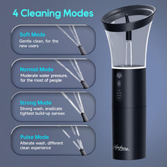 Morfone one-piece waste and water tank design shown for easy, hygienic operation.