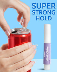 MORGLES nail files included for shaping and finishing tips.