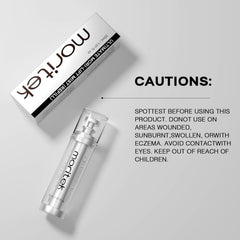 MORITEK Mori-Lift Mist on bare skin for a fast daytime refresh.