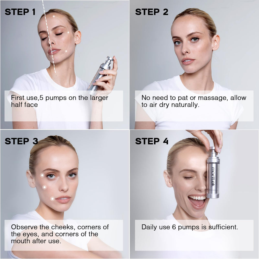 MORITEK Mori-Lift Mist refill-pack option for extended use and convenience.