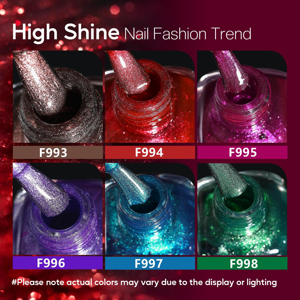 Morovan metallic silver nail polish with modern reflective shine