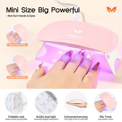 Morovan French tip design demonstrates chic office-appropriate elegance