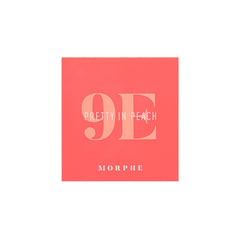 Morphe 9E Pretty In Peach enables buildable color payoff for soft looks or dramatic moments