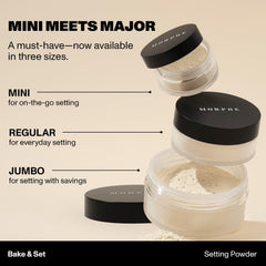 Morphe Bake & Set powder delivers a soft, natural finish for everyday looks.