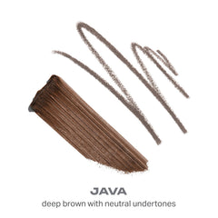 Morphe High Archiever Brow Pencil close-up highlighting precise, hairlike strokes