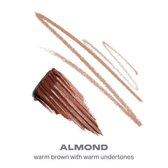 MORPHE High Archiever brow wax application for definition