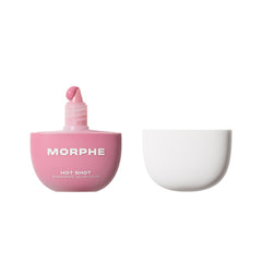 Morphe Hot Shot Blush Drops bottle pours for precise color control.