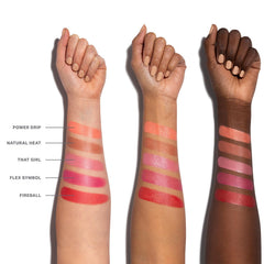 Morphe Hot Shot Blush Drops close-up packaging highlights clean ingredients.