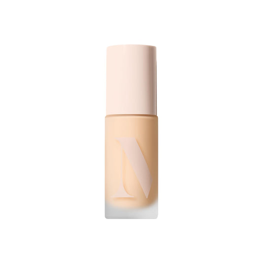 Morphe Lightform Dewy Foundation bottle showing radiant glow and hydration