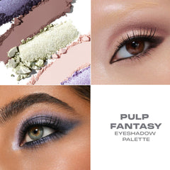 MORPHE Pulp Fantasy compact opened to reveal nine pigmented shades