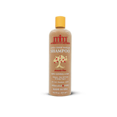 Morrocco Method Int'l Apple Cider Vinegar Shampoo bottle front view, clarifying for scalp.
