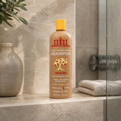 Morrocco Method Int'l Apple Cider Vinegar Shampoo packaging shows USA-made raw formula.
