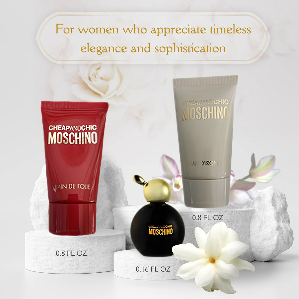 Moschino Cheap and Chic EDT mini bottle for daily wear and sweetness.