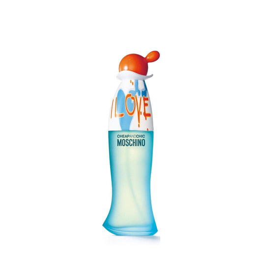 Moschino Love Love EDT bottle-top: elegant design for daily fragrance